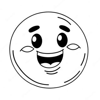 Laughing Emoji Coloring Page 21294-4650