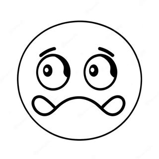 Sad Emoji Coloring Page 21295-4653