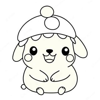 Pompompurin Coloring Pages