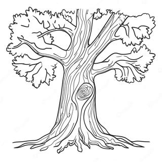 Tree Coloring Pages