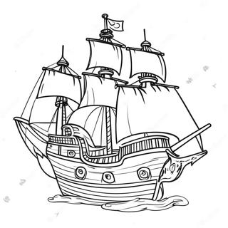 Pirate Coloring Pages