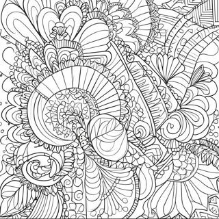 Pattern Coloring Pages