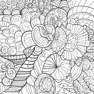 Colorful Geometric Patterns Coloring Page 22746-4962