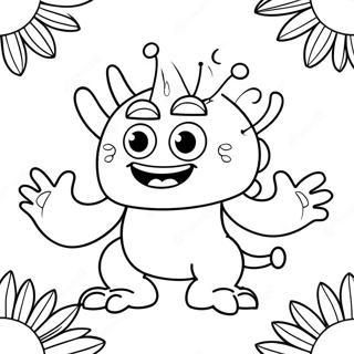 My Singing Monsters Playful Monsters Coloring Page 23043 5039