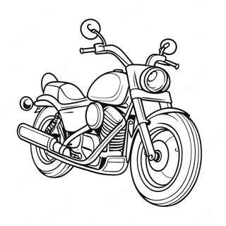 Cool Motorcycle In Action Coloring Page 23313-5083