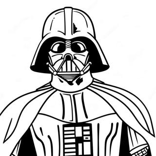 Darth Vader In Battle Armor Coloring Page 23412 5115