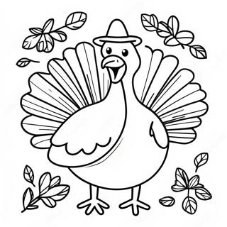 Turkey Coloring Pages