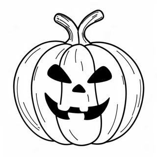 Scary Jack O Lantern Coloring Page 23700-5171