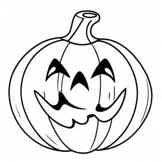 Scary Jack O Lantern Coloring Page 23700-5172