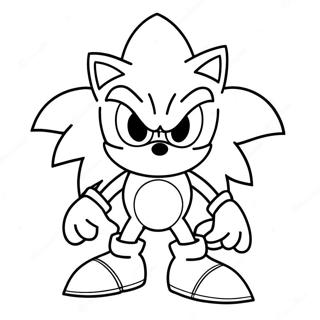 Sonic Exe With Sharp Teeth Coloring Page 23889-5218