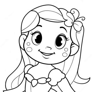 Adorable Disney Princess Coloring Page 24168-5262