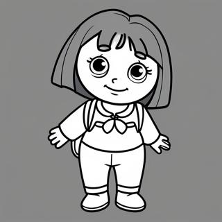 Dora The Explorer Coloring Pages