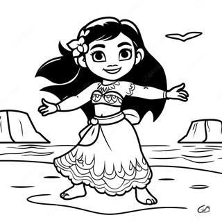 Moana Coloring Pages