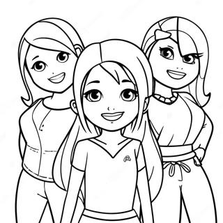 Aphmau And Friends Coloring Page 24723-5395