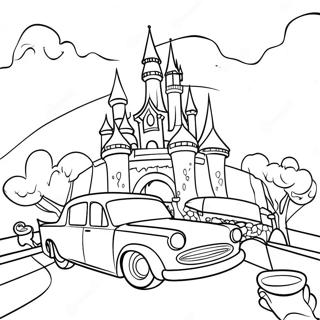 Adventurous Disneyland Rides Coloring Page 24811-5405