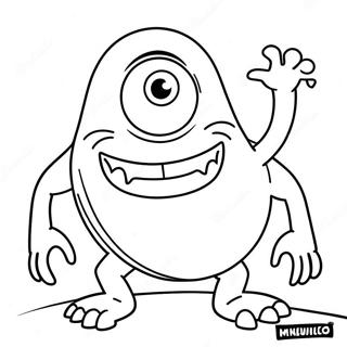 Monsters Inc Coloring Pages