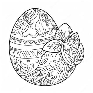 Easter Egg Coloring Pages