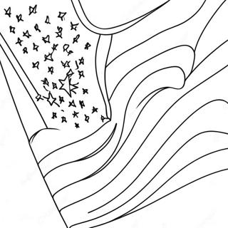 Colorful American Flag Coloring Page 26251-5726