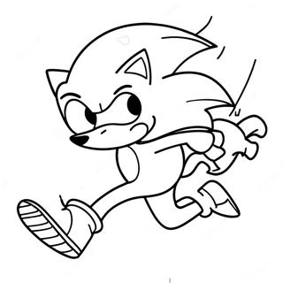 Super Sonic Coloring Pages