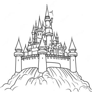 Castle Coloring Pages