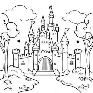 Castle Coloring Pages