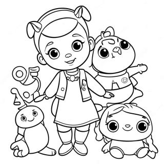 Doc Mcstuffins Coloring Pages