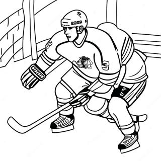 Hockey Coloring Pages