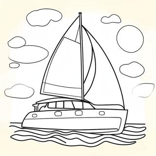 Boat Ship Coloring Pages