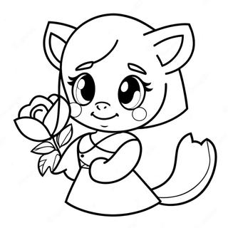 Amy Rose Coloring Pages