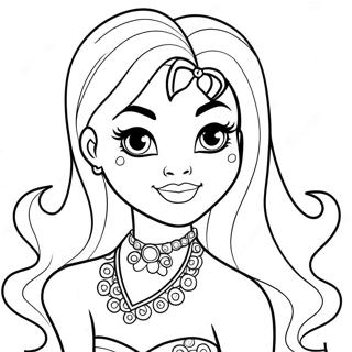 Monster High Draculaura Coloring Page 27844-6055