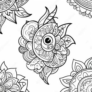 Tattoo Coloring Pages