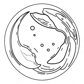 Moon Coloring Pages