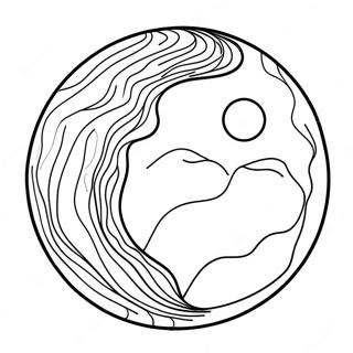 Glowing Full Moon Coloring Page 28133-6115