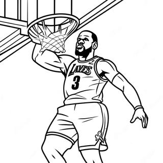 Lebron James Coloring Pages