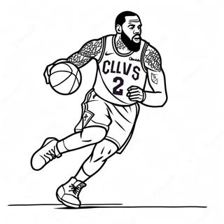 Lebron James Coloring Pages