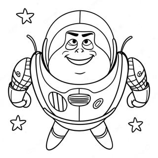 Buzz Lightyear In Space Coloring Page 28396-6176