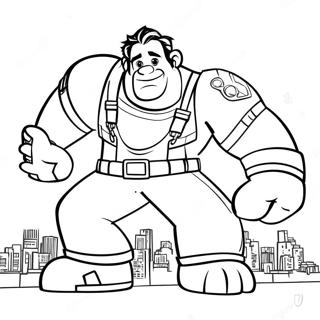 Wreck It Ralph Coloring Pages