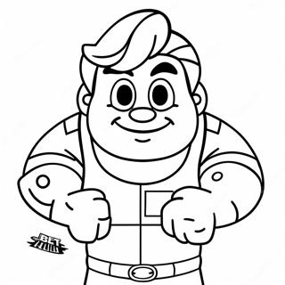 Wreck It Ralph Coloring Page 28673-6235