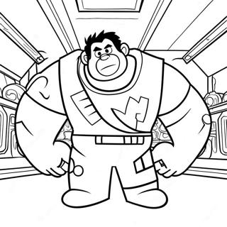 Wreck It Ralph Coloring Page 28673-6236