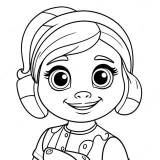 Vanellope Von Schweetz Coloring Page 28674-6238