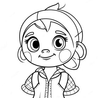 Vanellope Von Schweetz Coloring Page 28674-6239