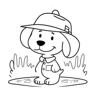 Snoopy Coloring Pages