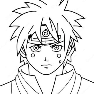 Sasuke Coloring Pages