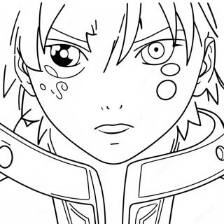 Sasuke With Sharingan Coloring Page 28854-6275