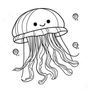 Jellyfish Coloring Pages