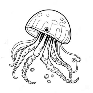 Jellyfish Coloring Pages