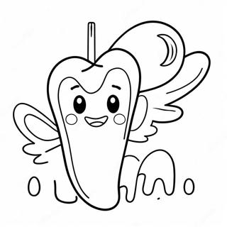 Cute Tooth Fairy Visiting Dentist Coloring Page 29036-6318