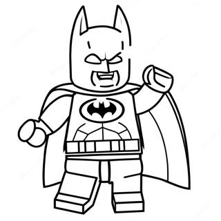 Lego Batman In Action Coloring Page 29294-6376