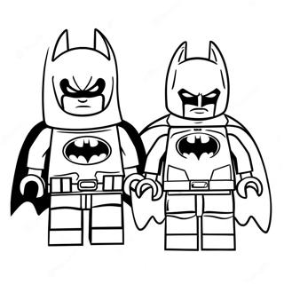 Lego Batman And Robin Coloring Page 29295-6378