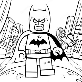 Lego Batman Coloring Pages